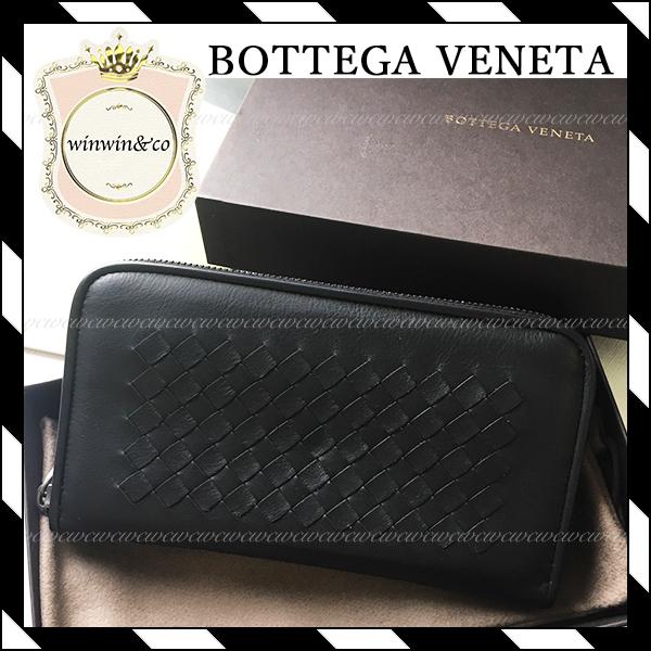 ボッテガヴェネタ財布コピー ギフトにも?BOTTEGA★ラウンドジップ長財布 39194 3VAF5 1000